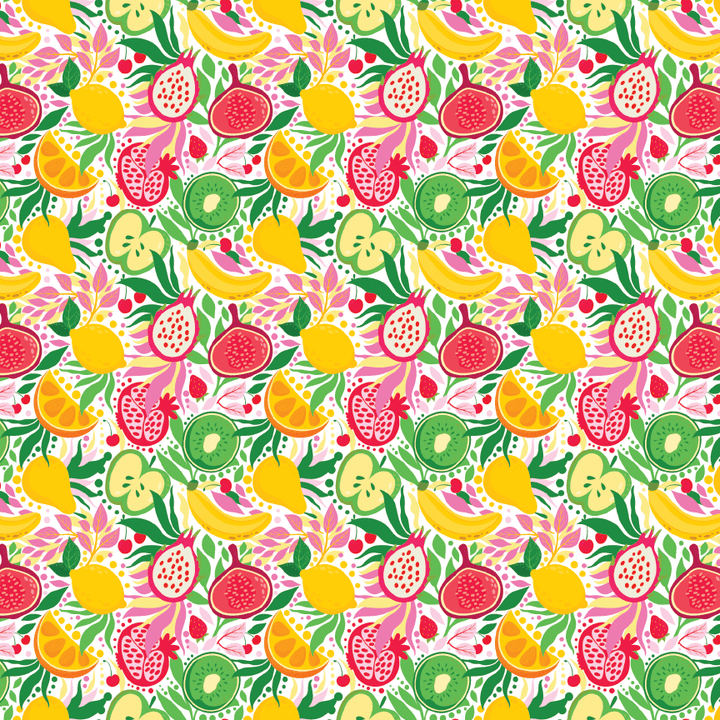 Summer Fruit Pattern Acrylic Sheets - CMB Pattern Acrylic