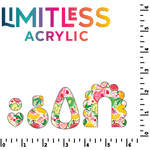 Summer Fruit Pattern Acrylic Sheets - CMB Pattern Acrylic