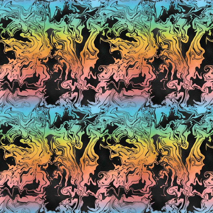 Sunset Ink Swirl Pattern Acrylic Sheet - CMB Pattern Acrylic