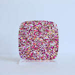 Sunset Sparkle Glitter Dots Cast Acrylic | Glitter Acrylic Sheet | CMB Acrylic