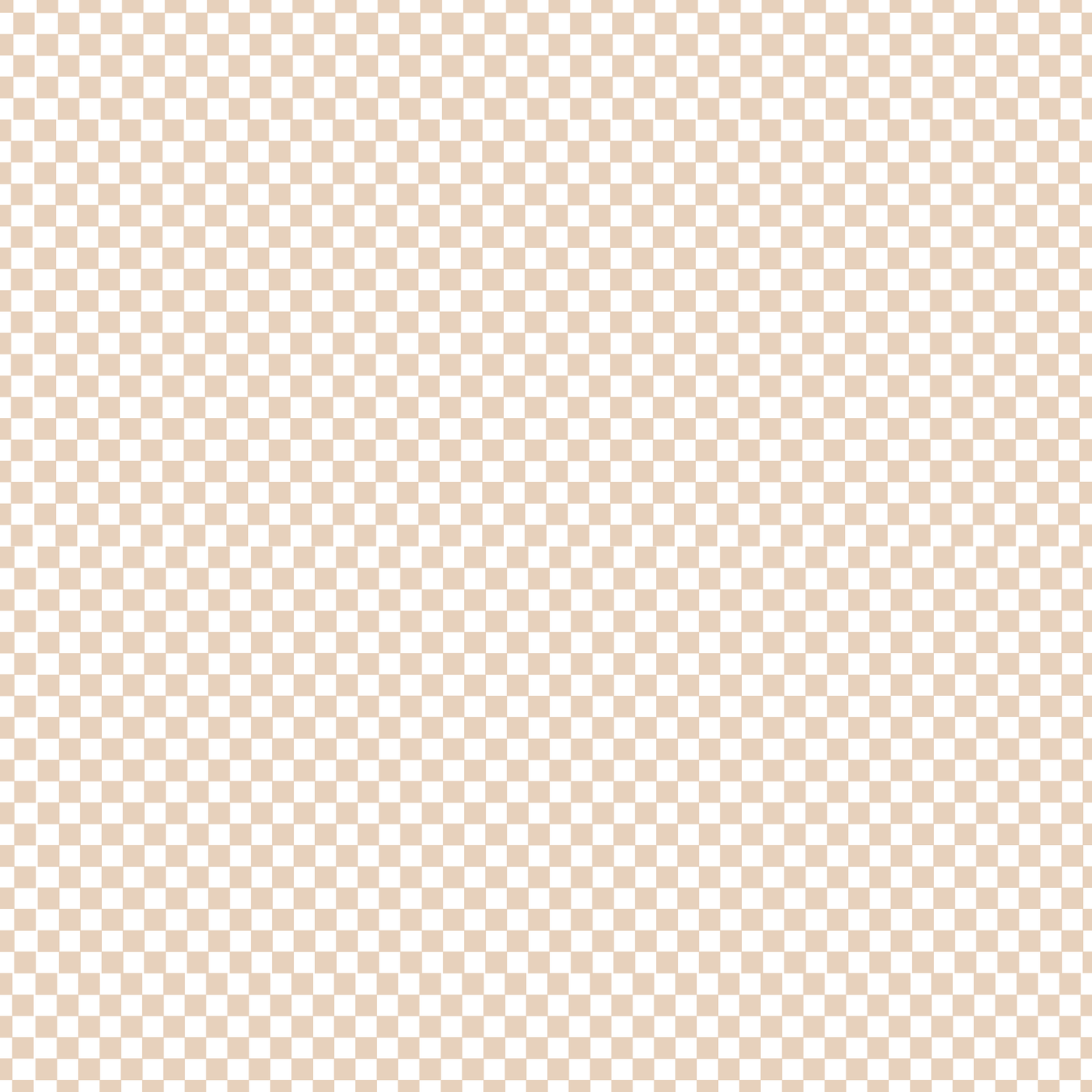 Tan & White Checkered Pattern Acrylic Sheet - CMB Pattern Acrylic