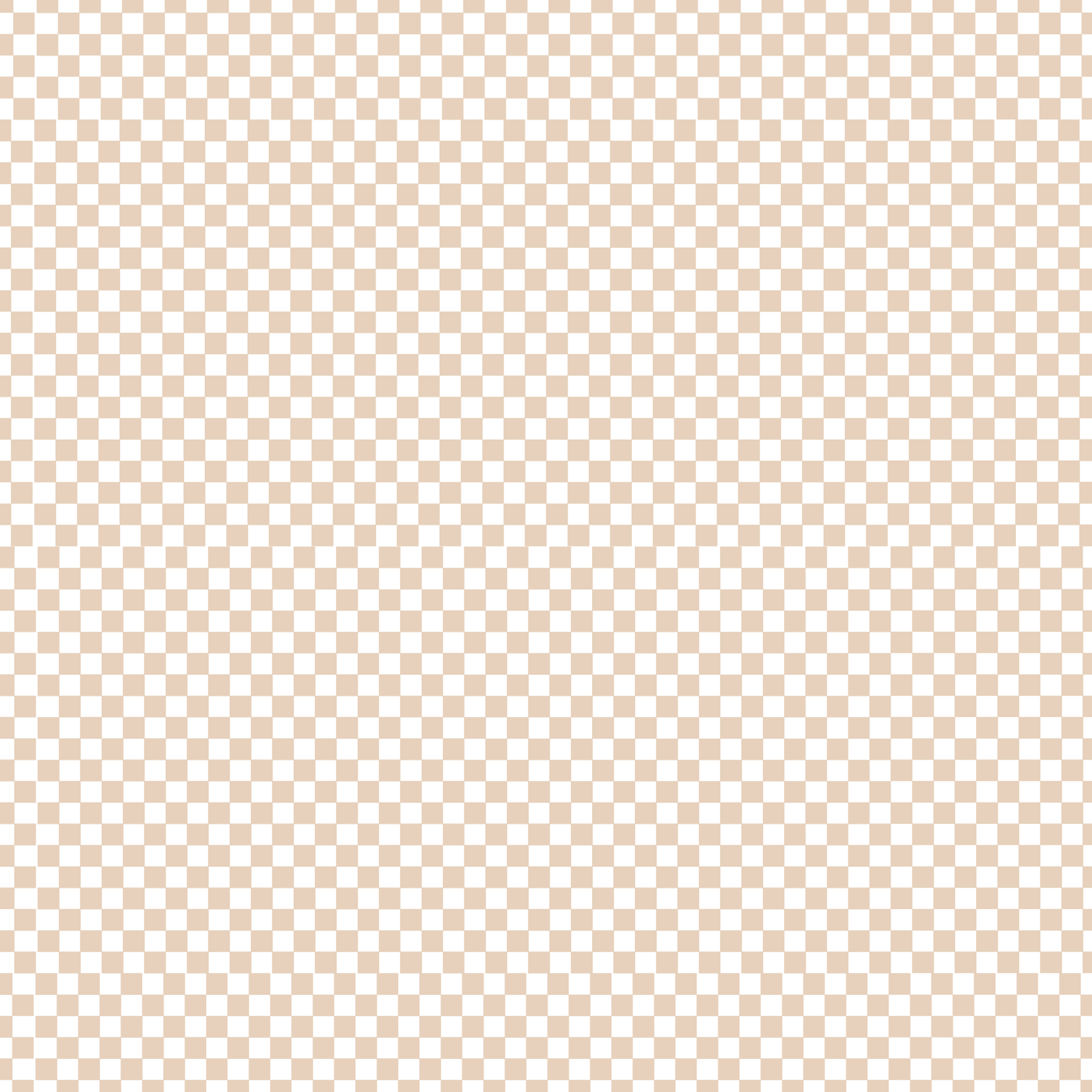 Tan & White Checkered Pattern Acrylic Sheet - CMB Pattern Acrylic
