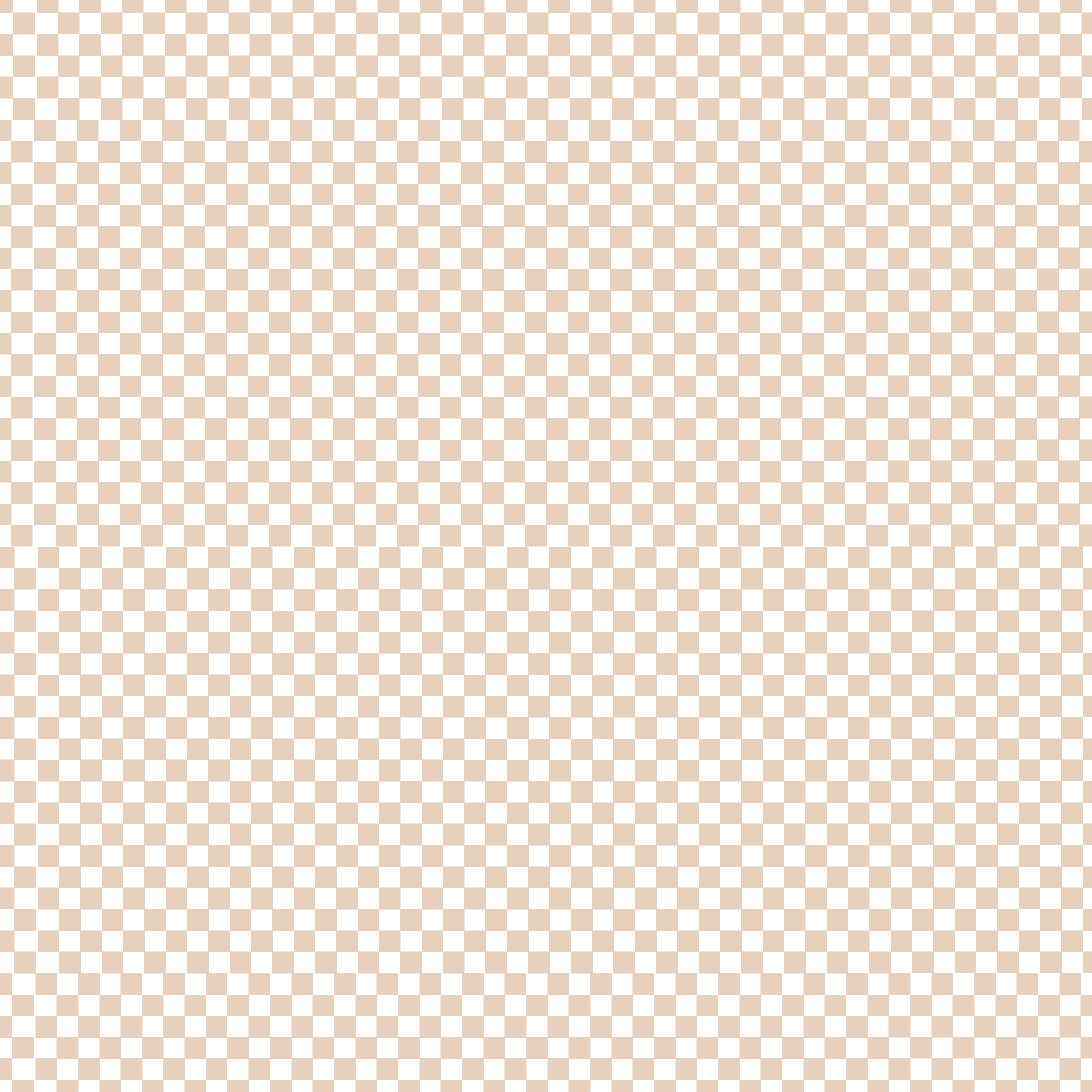 Tan & White Checkered Pattern Acrylic Sheet - CMB Pattern Acrylic