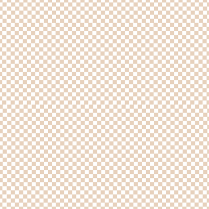 Tan & White Checkered Pattern Acrylic Sheet - CMB Pattern Acrylic