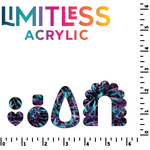 Techno Stars Pattern Acrylic Sheet - CMB Pattern Acrylic