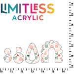 Traditional Christmas Pattern Acrylic Sheets - CMB Pattern Acrylic