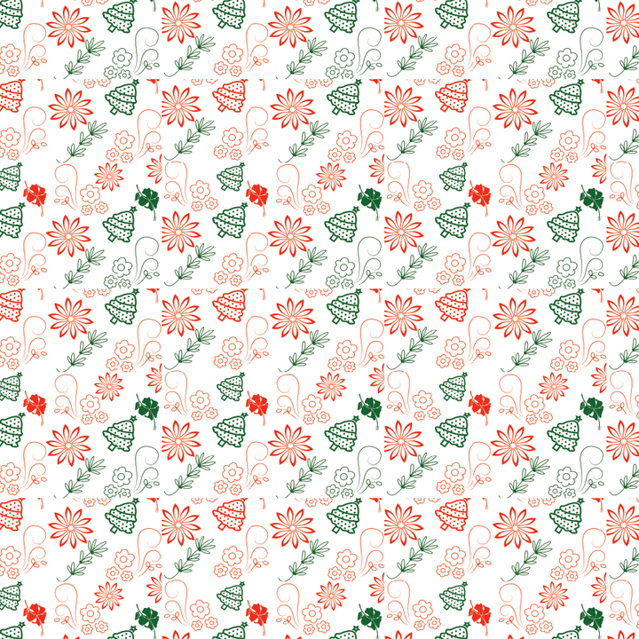Traditional Christmas Pattern Acrylic Sheets - CMB Pattern Acrylic