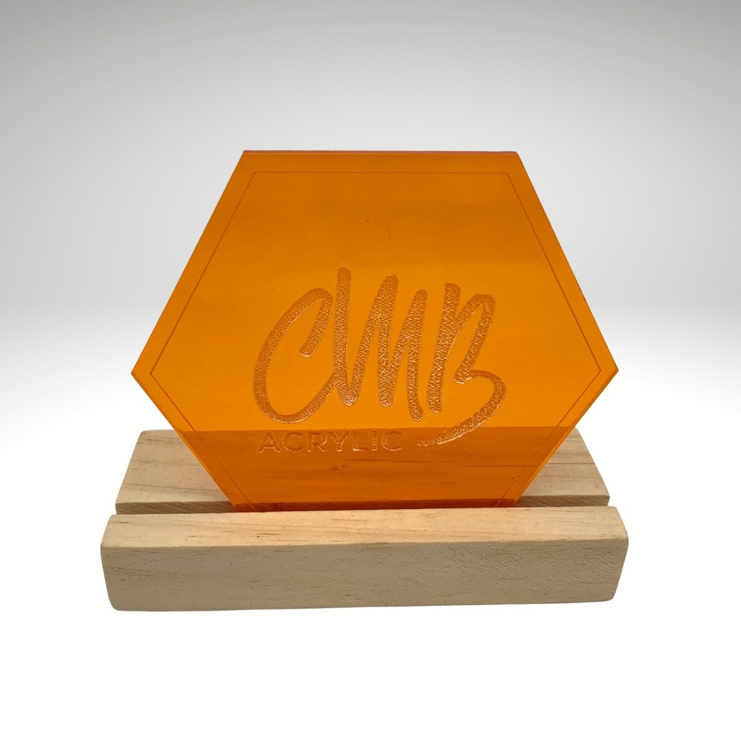 Transparent Amber Cast Acrylic | Transparent Acrylic Sheet | CMB Acrylic