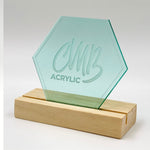 Transparent Sea Glass Green Cast Acrylic | Transparent Acrylic Sheet | CMB Acrylic