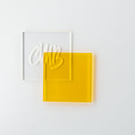 Transparent Yellow Cast Acrylic | Transparent Acrylic Sheet | CMB Acrylic