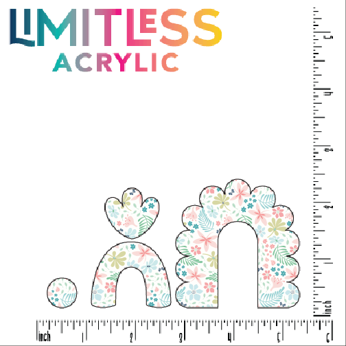 Tropical Foliage Pattern Acrylic Sheet - CMB Pattern Acrylic