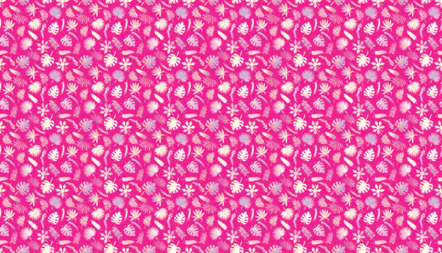 Tropical Pink Pattern Acrylic Sheet - CMB Pattern Acrylic