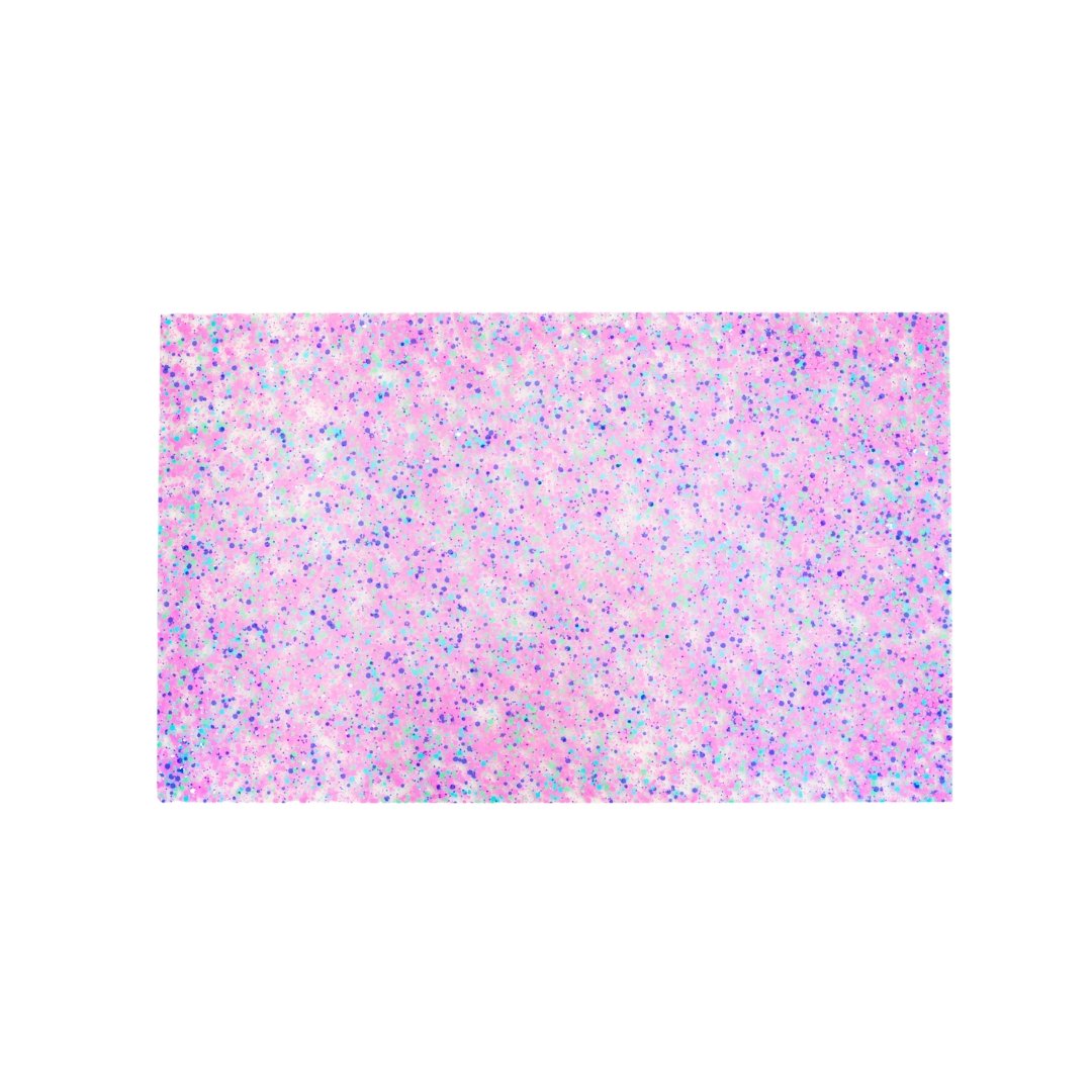 Unicorn Hearts Glitter Dots Cast Acrylic | Glitter Acrylic Sheet | CMB Acrylic