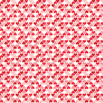 Valentine Hearts Pattern Acrylic Sheet - CMB Pattern Acrylic