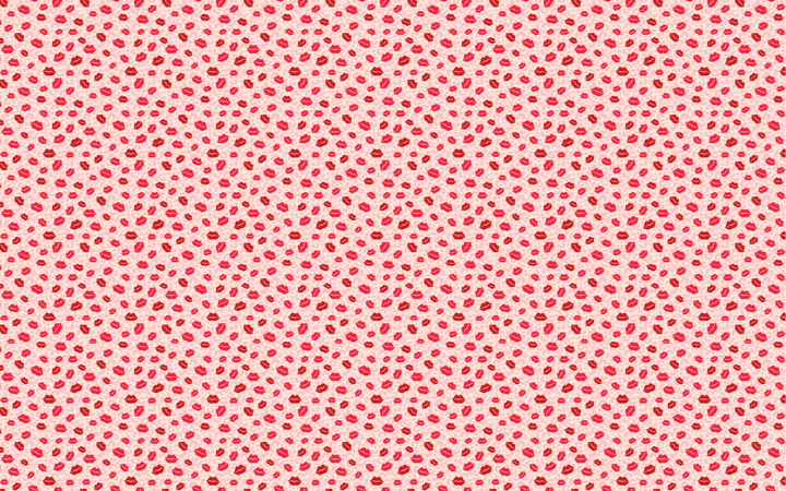 Valentine Leopard Lips Pattern Acrylic Sheet - CMB Pattern Acrylic