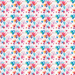 Valentines Day Balloons Pattern Acrylic Sheets - CMB Pattern Acrylic