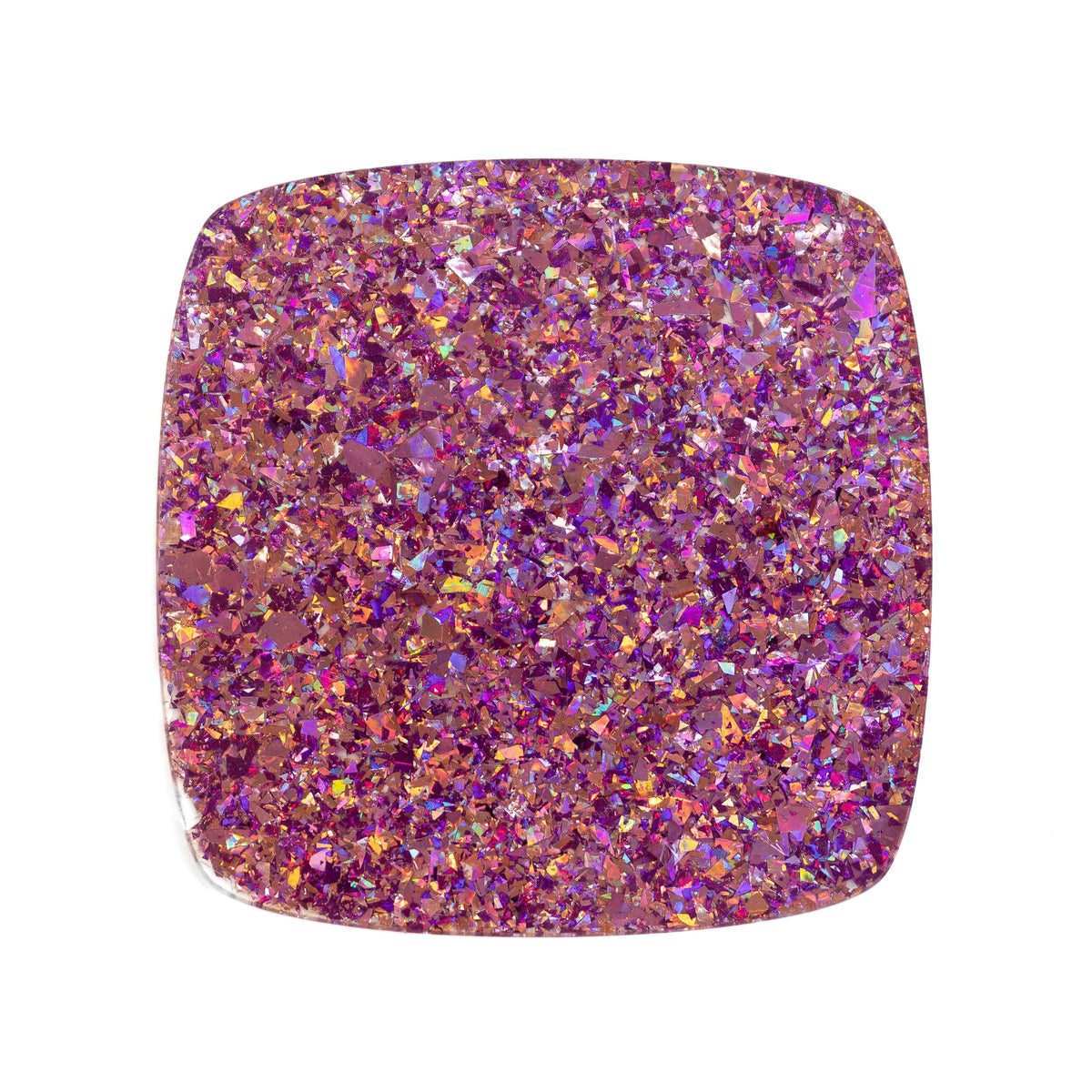 Valentines Purple Chunky Flake Glitter Cast Acrylic | Glitter Acrylic Sheet | CMB Acrylic
