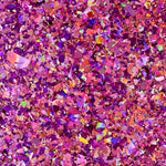 Valentines Purple Chunky Flake Glitter Cast Acrylic | Glitter Acrylic Sheet | CMB Acrylic