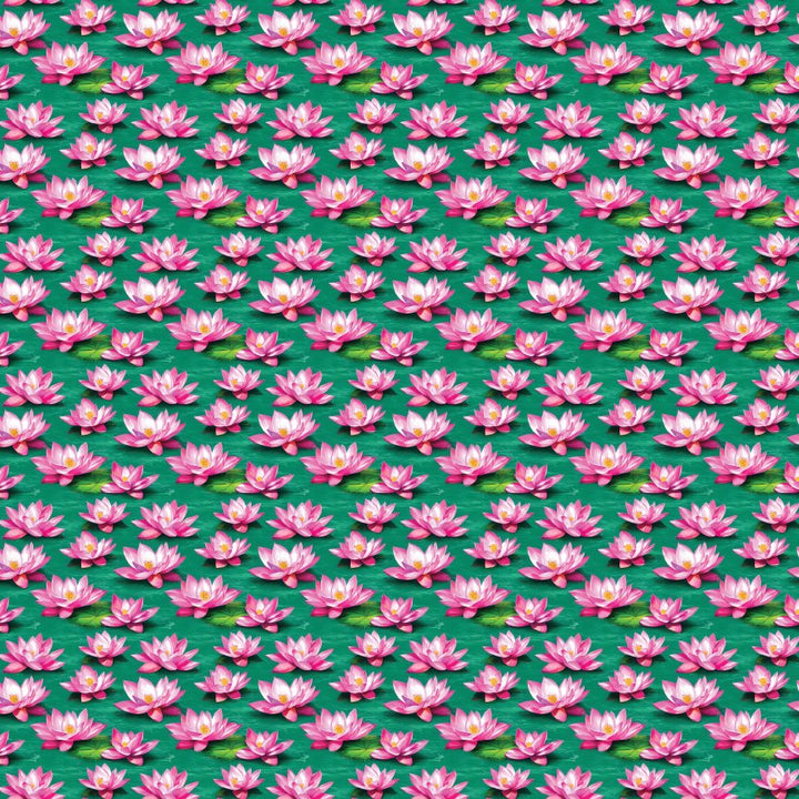 Water Lillies Pattern Acrylic Sheets - CMB Pattern Acrylic