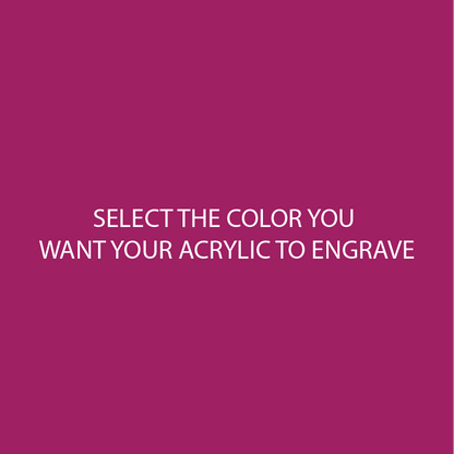 Wine Two Tone Acrylic Sheets | SELECT YOUR ENGRAVE COLOR - CMB Two Tone