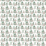 Winter Gnomies Pattern Acrylic Sheets - CMB Pattern Acrylic