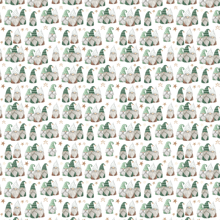 Winter Gnomies Pattern Acrylic Sheets - CMB Pattern Acrylic