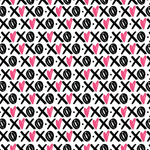 XOXO Pattern Acrylic Sheets - CMB Pattern Acrylic